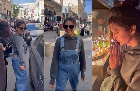 മഞ്ജു വാര്യർ ബത്ലഹേം തെരുവിൽ/ വിഡിയോ സ്ക്രീൻഷോട്ട്