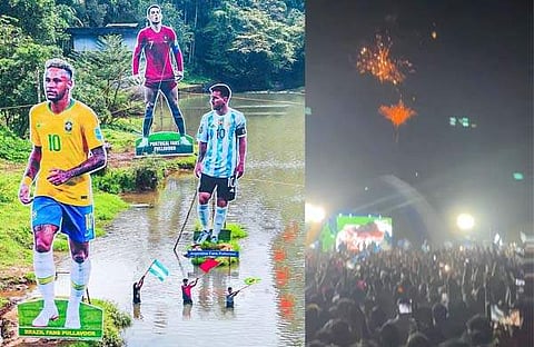 മുരളി തുമ്മാരുകുടി ഫെയ്സ്ബുക്കില് പങ്കുവച്ച ചിത്രങ്ങള്