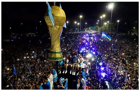അര്ജന്റീനയിലെ ആഘോഷം/എഎഫ്പി