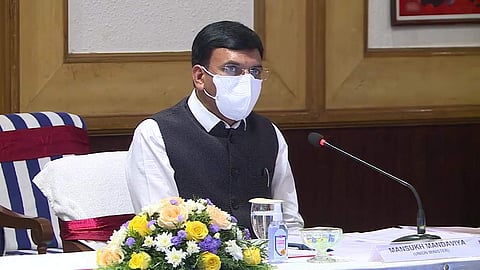 കേന്ദ്ര ആരോഗ്യമന്ത്രി മന്സൂഖ് മാണ്ഡവ്യ, ഫയല് ചിത്രം