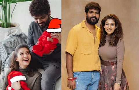 നയൻതാരയും വിഘ്നേഷും കുഞ്ഞുങ്ങൾക്കൊപ്പം/ ചിത്രം; ഇൻസ്റ്റഗ്രാം