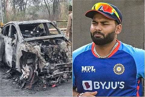 ഇന്ത്യന് ക്രിക്കറ്റ് താരം ഋഷഭ് പന്തിന് വാഹനാപകടത്തില് പരിക്കേറ്റു