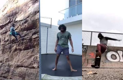 പ്രണവ് മോഹൻലാലിന്റെ വിഡിയോയിൽ നിന്ന്