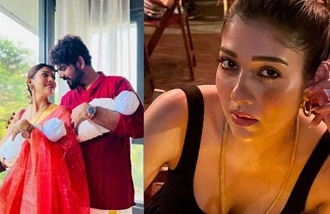 നയൻതാരയും വിഘ്നേഷും മക്കൾക്കൊപ്പം/ ചിത്രം; ഇൻസ്റ്റഗ്രാം