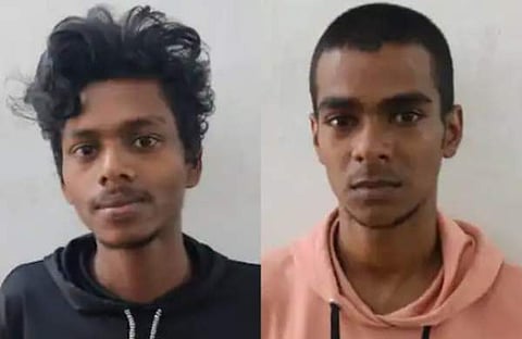 അറസ്റ്റിലായ അരുണും അഖിലും