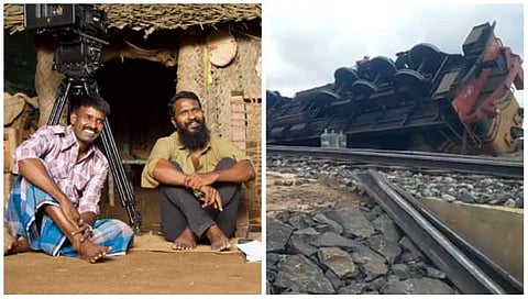 സിനിമയുടെ ചിത്രീകരണത്തിനിടെയുണ്ടായ അപകടത്തിന്റെ വീഡിയോ ദൃശ്യം