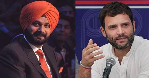 നവജ്യോത് സിങ്ങ് സിദ്ധു - രാഹുല് ഗാന്ധി