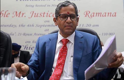 ചീഫ് ജസ്റ്റിസ് എന്വി രമണ/ഫയല്