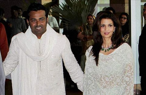 ലിയാന്ഡര് പെയ്സും റിയ പിള്ളയും/ഫയല്