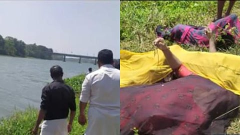 ഒരു കുടുംബത്തിലെ നാലുപേര് ഭാരതപ്പുഴയില് ചാടി മരിച്ചനിലയില്