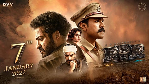 ആര്ആര്ആര് ചിത്രത്തിന്റെ പോസ്റ്റര്