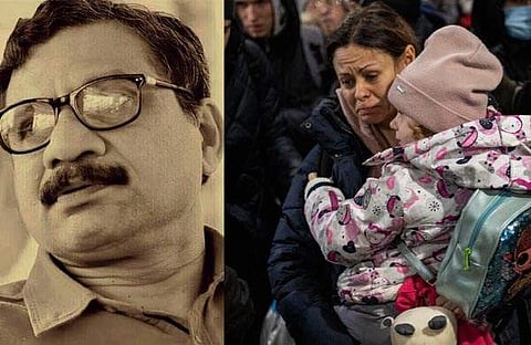 റഫീഖ് അഹമ്മദ്, യുദ്ധഭൂമിയില്നിന്നുള്ള ദൃശ്യം/ഫയല്, എപി