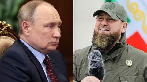 'ഒന്നു കണ്ണടയ്ക്കൂ... യുക്രൈനെ ഇപ്പോള് തീര്ത്തുതരാം'; പുടിനോട് ചെച്നിയന് നേതാവ്