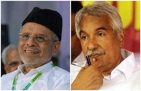 ഹൈദരലി ശിഹാബ് തങ്ങള്, ഉമ്മന്ചാണ്ടി