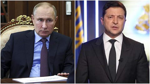 പുടിനും സെലൻസ്കിയും/ ഫയൽ