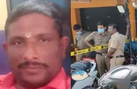 കൊല്ലപ്പെട്ട ശ്രീനിവാസന്/ടെലിവിഷന് ചിത്രം