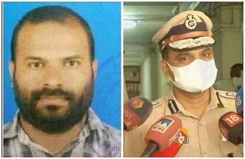 കൊല്ലപ്പെട്ട സുബൈര്, എഡിജിപി വിജയ് സാഖറെ മാധ്യമങ്ങളെ കാണുന്നു