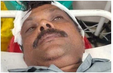 പരിക്കേറ്റ അനില്കുമാര്/ടെലിവിഷന് ദൃശ്യം