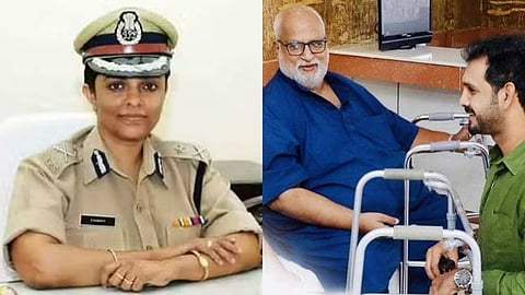 ഫയര്ഫോഴ്സ് മേധാവി ബി സന്ധ്യ, ജോണ് പോള്