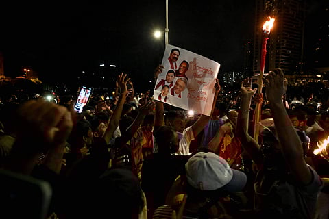 ശ്രീലങ്കയിലെ സർക്കാർ വിരുദ്ധ പ്രക്ഷോഭം/ എഎഫ്പി ചിത്രം