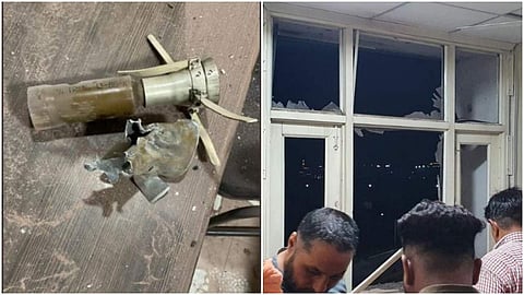 ഇന്റലിജന്സ് ആസ്ഥാനത്തേക്ക് നടന്ന ആക്രമണം/ എഎന്ഐ