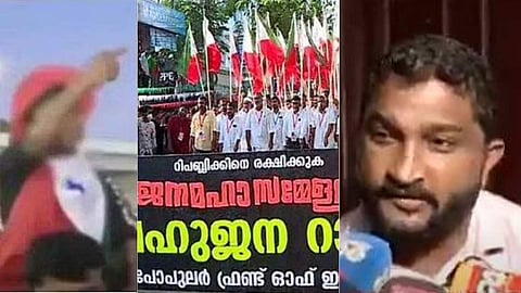 റാലി, കുട്ടിയുടെ പിതാവ്/ ടി വി ദൃശ്യം