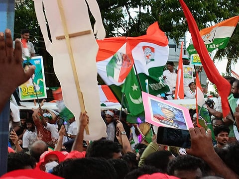 പാലാരിവട്ടത്തെ കലാശക്കൊട്ട്