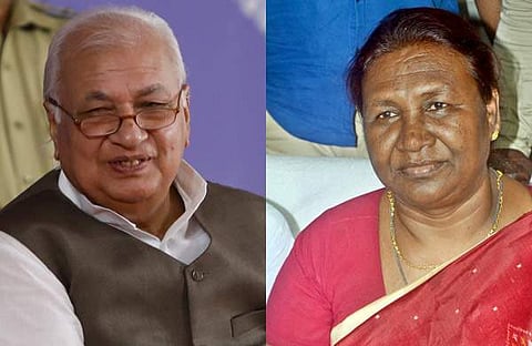 ആരിഫ് മുഹമ്മദ് ഖാന്, ദ്രൗപതി മുര്മു/ഫയല്