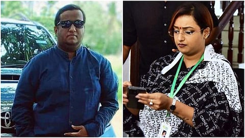 ഷാജ് കിരണ്, സ്വപ്ന സുരേഷ്/ ഫയല്