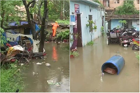 ഉത്തരേന്ത്യയിൽ കനത്ത മഴ, ഡല്ഹിയില് വിമാനങ്ങള് വഴിതിരിച്ചു വിട്ടു; ബിഹാറില് നിരവധി ഗ്രാമങ്ങള് വെള്ളത്തില് ( വീഡിയോ)