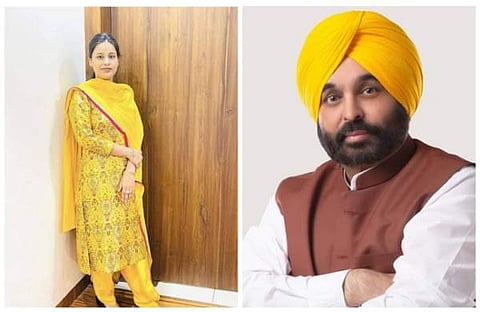 ഗുര്പ്രീത് കൗര്, ഭഗവന്ത് മന്