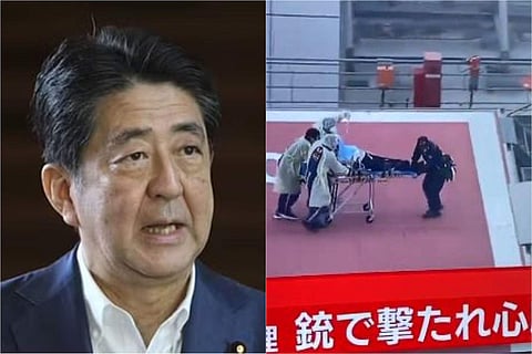 വെടിയേറ്റതിന് പിന്നാലെ ഹൃദയാഘാതം; ഷിന്സോ ആബെയുടെ നില അതീവ ഗുരുതരം