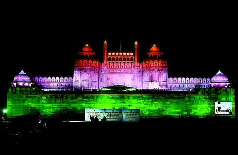 ഡല്ഹിയിലെ ചെങ്കോട്ട/ എഎന്ഐ