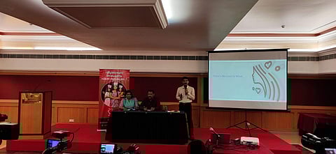 ഷീറോ കേരളഘടകം വാര്ത്താസമ്മേളനം നടത്തുമ്പോള്