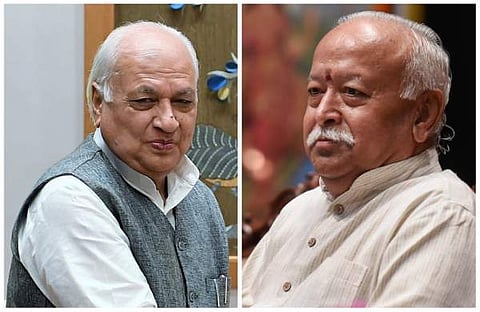 ആരിഫ് മുഹമ്മദ് ഖാന്, മോഹന് ഭാഗവത്