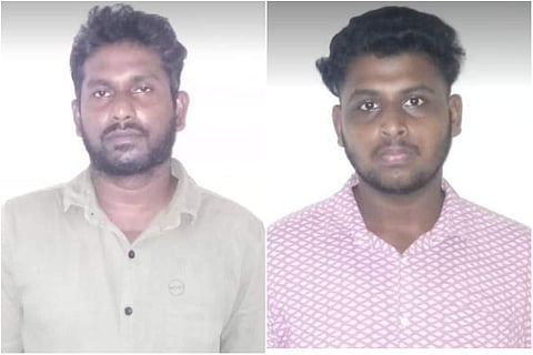 വടിവാളുമായി ഭീഷണിപ്പെടുത്തിയതിന് അറസ്റ്റിലായവര്