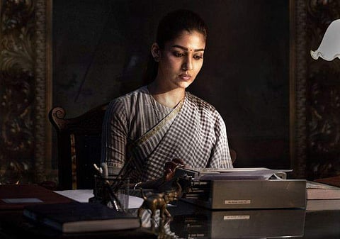 സത്യപ്രിയ ജയ്ദേവായി നയൻതാര; 'ഗോഡ്ഫാദർ' ഫസ്റ്റ് ലുക്ക്