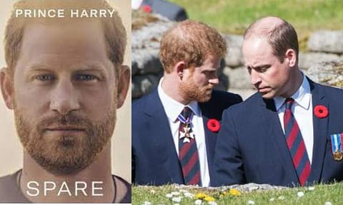 ഹാരിയുടെ സ്പെയർ പുറത്തിറങ്ങി