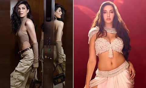 ജാക്വിലിനും നോറ ഫത്തേഹിയും/ചിത്രം ഫേസ്ബുക്ക്