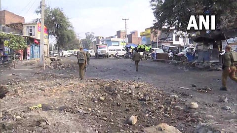 സ്ഫോടനം നടന്ന സ്ഥലത്തെ ദൃശ്യം/എഎന്ഐ