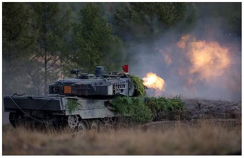 ജര്മനിയുടെ ലെപ്പേഡ് 2 ടാങ്ക്/ എഎഫ്പി