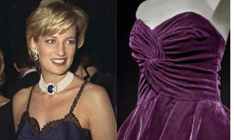 ഡയാനയുടെ ഗൗണിന് ആറ് ലക്ഷം ഡോളർ