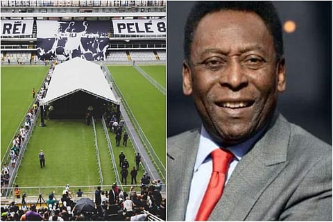 കാല്പ്പന്തിന്റെ മാന്ത്രികന് വിട; അന്ത്യാഞ്ജലി അര്പ്പിച്ച് ലക്ഷങ്ങള്; സംസ്കാരം ഇന്ന്