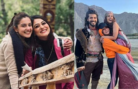 ഷീസാൻ ഖാനും ഫലക് നാസും തുനിഷയ്ക്കൊപ്പം/ ചിത്രം; ഇൻസ്റ്റഗ്രാം