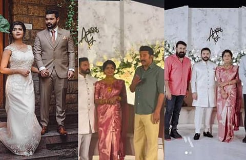 അഭയിന്റെ വിവാഹ സൽകാരത്തിൽ നിന്ന്/ ചിത്രം; ഇൻസ്റ്റഗ്രാം