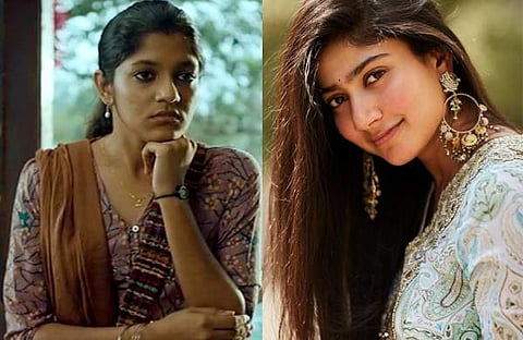 മഹേഷിന്റെ പ്രതികാരത്തിൽ അപർണ ബാലമുരുളി, സായ് പല്ലവി/ ഇൻസ്റ്റഗ്രാം