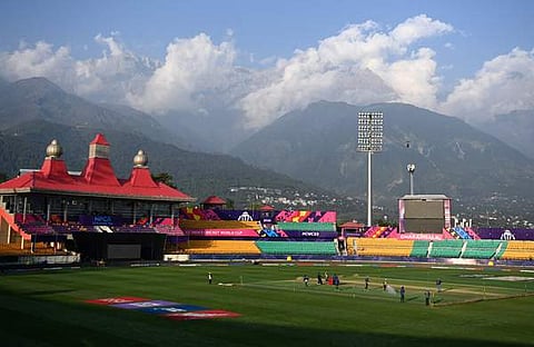 ധരംശാല ക്രിക്കറ്റ് ഗ്രൗണ്ട്/ ട്വിറ്റർ