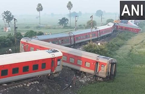 ട്രെയിൻ അപകടം/ എഎൻഐ