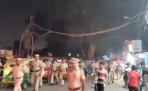 രാത്രിയില് ഡല്ഹി പൊലീസ് പരിശോധന ശക്തമാക്കിയപ്പോള്