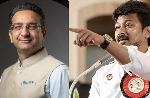 ഗൗരവ് ഭാട്ടിയ/ഉദയനിധി സ്റ്റാലിന്  ചിത്രം: എക്സ്